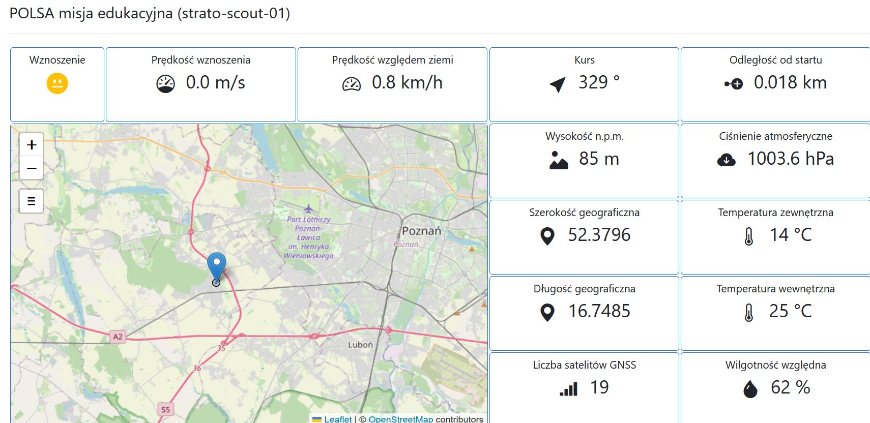 Start misji balonu stratosferycznego, 10.12.2025 z okolic Poznan