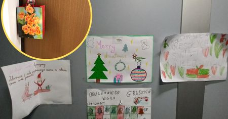 Dzieci złożyły życzenia. Zaskakująca reakcja sąsiadów
