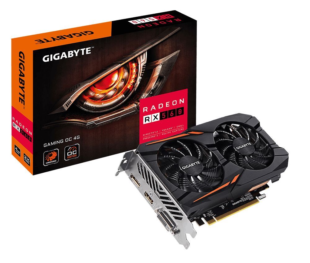 Gigabyte Radeon RX 560 Gaming OC 2G