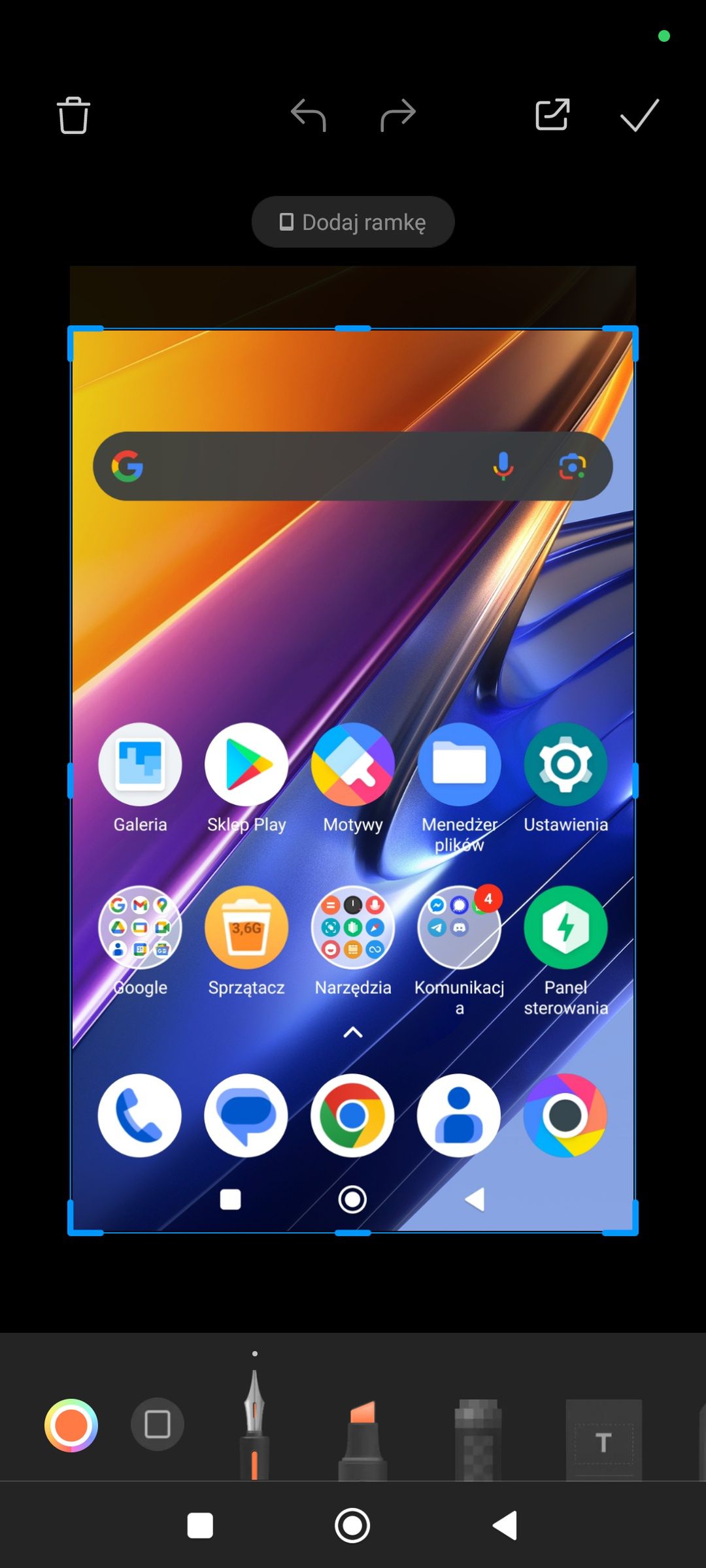 Jak złapać screena w telefonach z Androidem? Edycja zrzutu