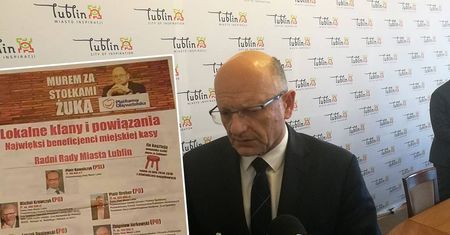 Prezydent Krzysztof Żuk złożył doniesienie do prokuratury. Chodzi o anonimową gazetkę