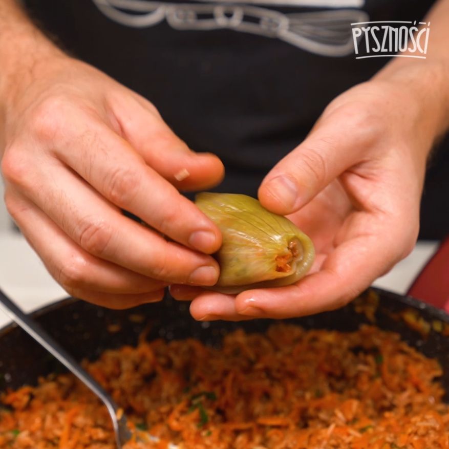 Wrapping onions