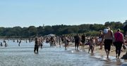 Ostatnie podrygi lata. Tłumy plażowiczów w Gdańsku