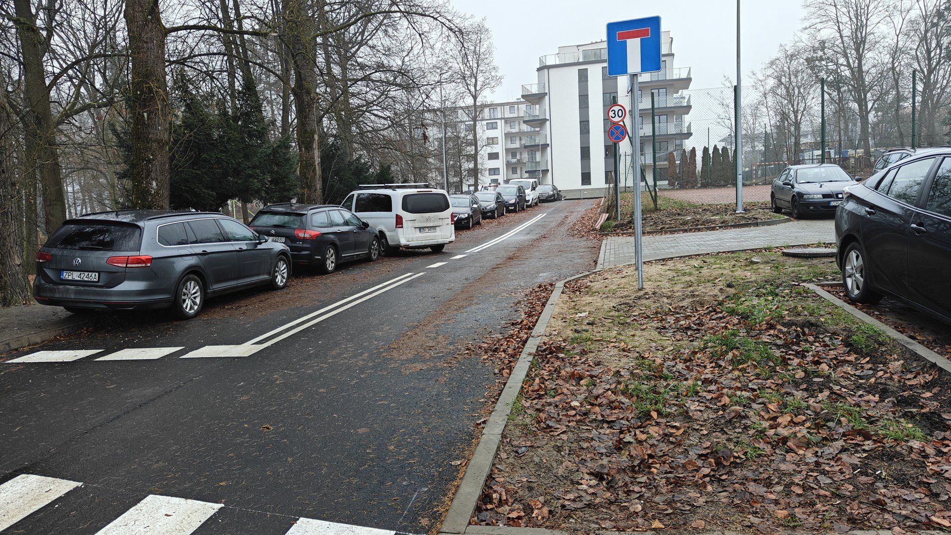 Łącznik pomiędzy ul. Lelewela z ul. Ordona w Szczecinku