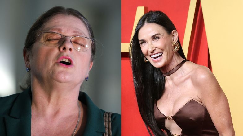 Krystyna Pawłowicz porównała się do Demi Moore. Uroda 61-letniej aktorki jej "nie imponuje" (FOTO)