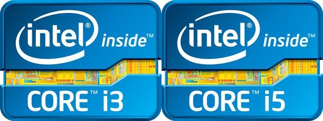 Intel Core i3 i5 procesor logo