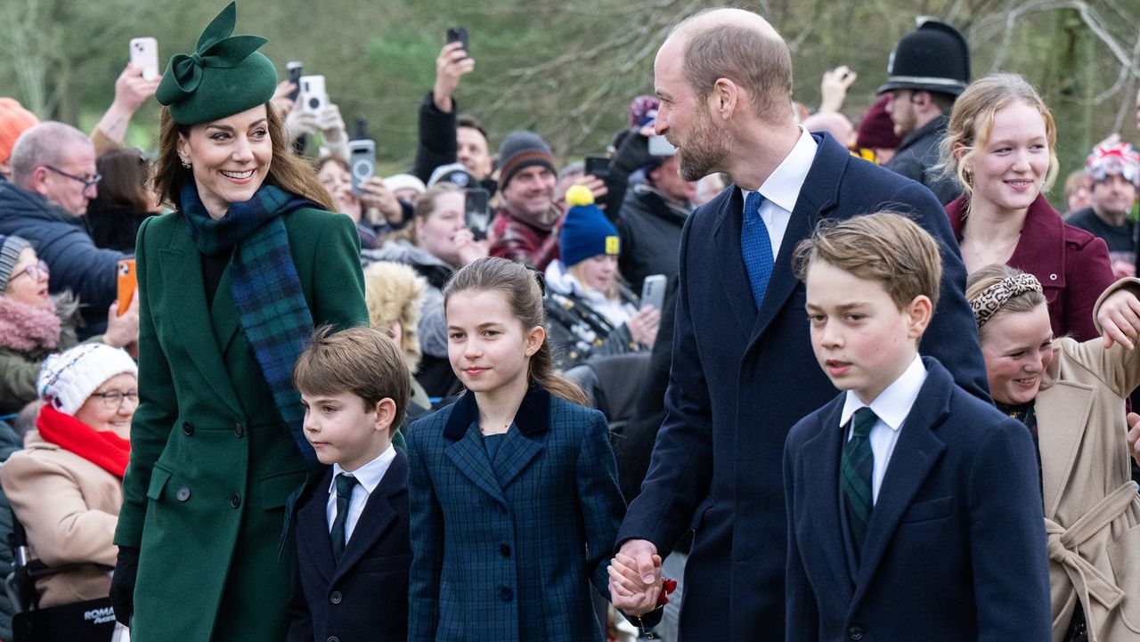 Mówiło się, że może się nie pojawić, a jednak. Kate wybrała się na msze z Williamem i dziećmi