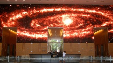 Wielki ekran firmy Comcast 1