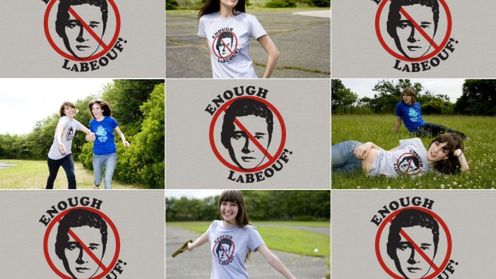 niezłe t-shirty: Enough LaBeouf! 1