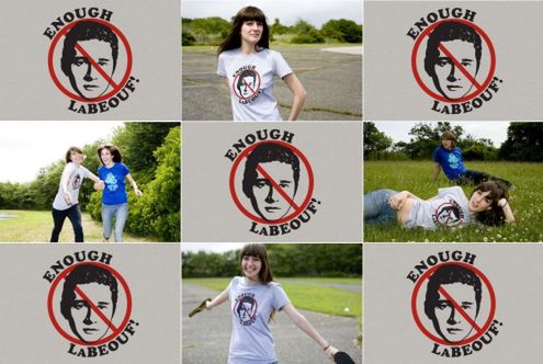 niezłe t-shirty: Enough LaBeouf!