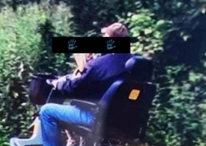 Niepełnosprawny mężczyzna wykorzystał skuter inwalidzki, aby porwać 5-letnią dziewczynkę