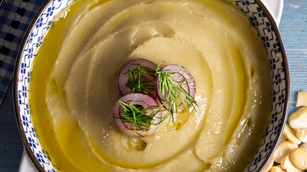Fava to grecka pasta z gotowanego grochu