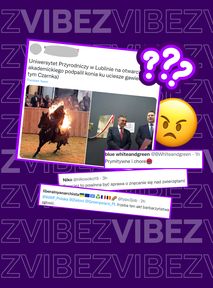 "Płonący koń" atrakcją imprezy na uczelni w Lublinie. Gościem Przemysław Czarnek