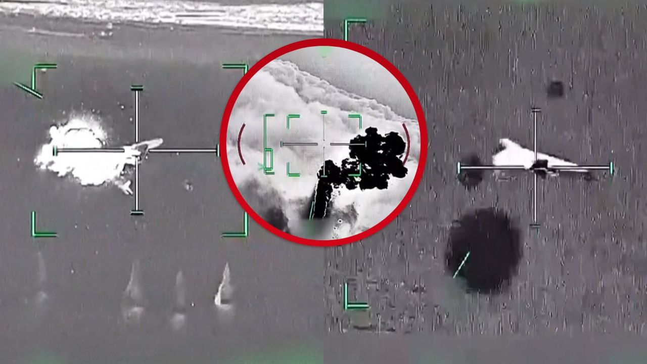 Drony z Iranu nad ZEA. Pokazali, jak walczą z Shahedami w powietrzu