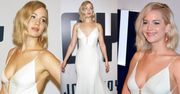 Jennifer Lawrence bez biustonosza na premierze!