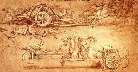 Wynalazki Leonarda da Vinci. Nieznane projekty, które wyprzedziły swoje czasy