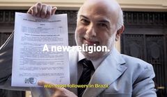 Piłka nożna zarejestrowana jako religia w kampanii piwa (wideo)