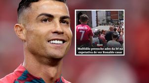 Tłumy okupowały kaplicę, w której miał się żenić Cristiano Ronaldo. Piłkarz reaguje