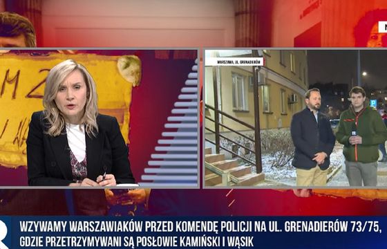 TV Republika z kolejnym rekordem na YouTubie. Dzięki relacji z zatrzymania Wąsika i Kamińskiego