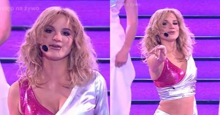 Julia Żugaj jako Britney Spears w "TTBZ". Internauci nie mają litości: "Ojoj, co to się tu stało"