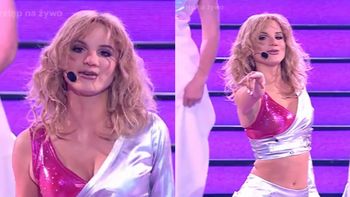 Julia Żugaj jako Britney Spears w "TTBZ". Internauci nie mają litości: "Ojoj, co to się tu stało"