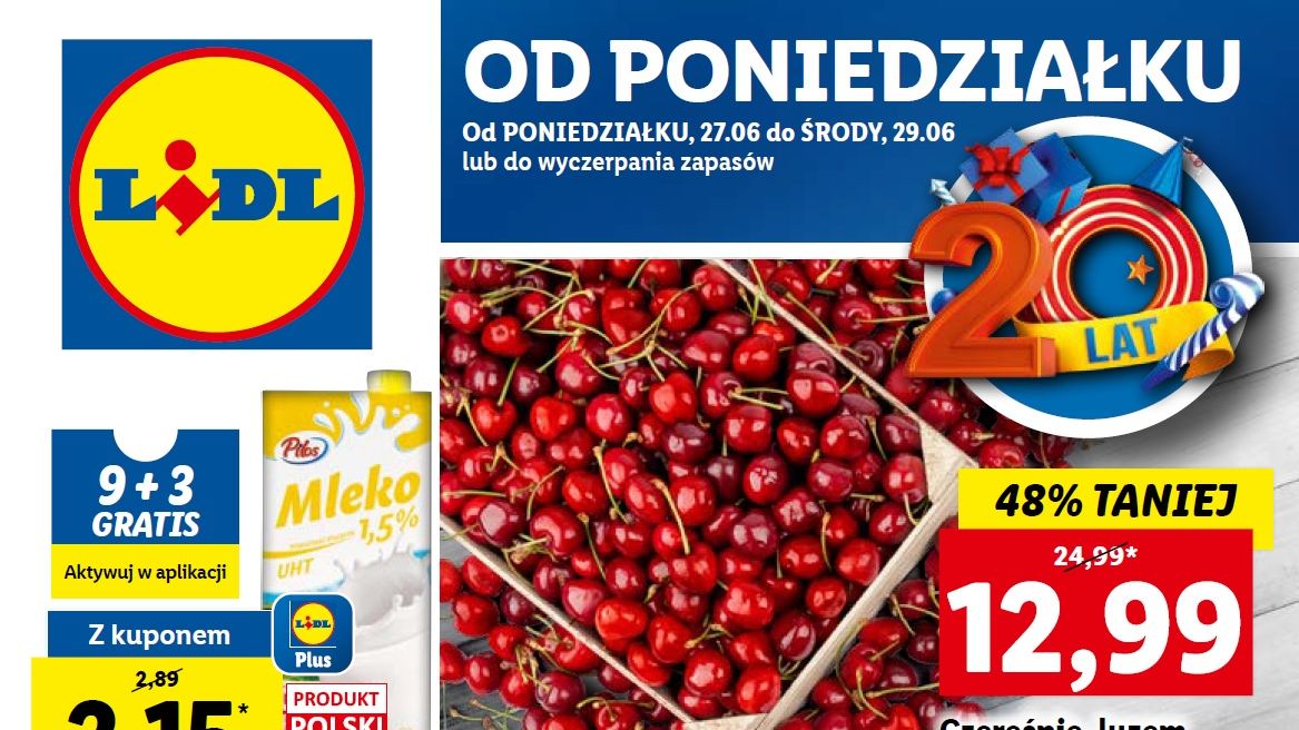 Lidl gazetka od poniedziałku 27 czerwca [27.06 22]