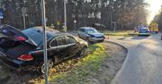 Pijany kierowca BMW spowodował kolizję w Brwilnie. Drugi kierowca bez uprawnień!
