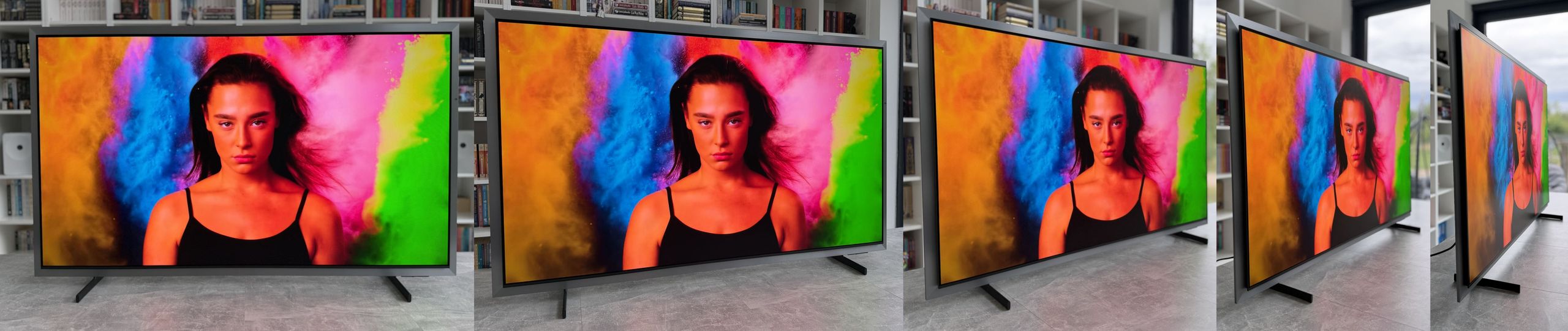 Samsung OLED S99H - kąty widzenia 