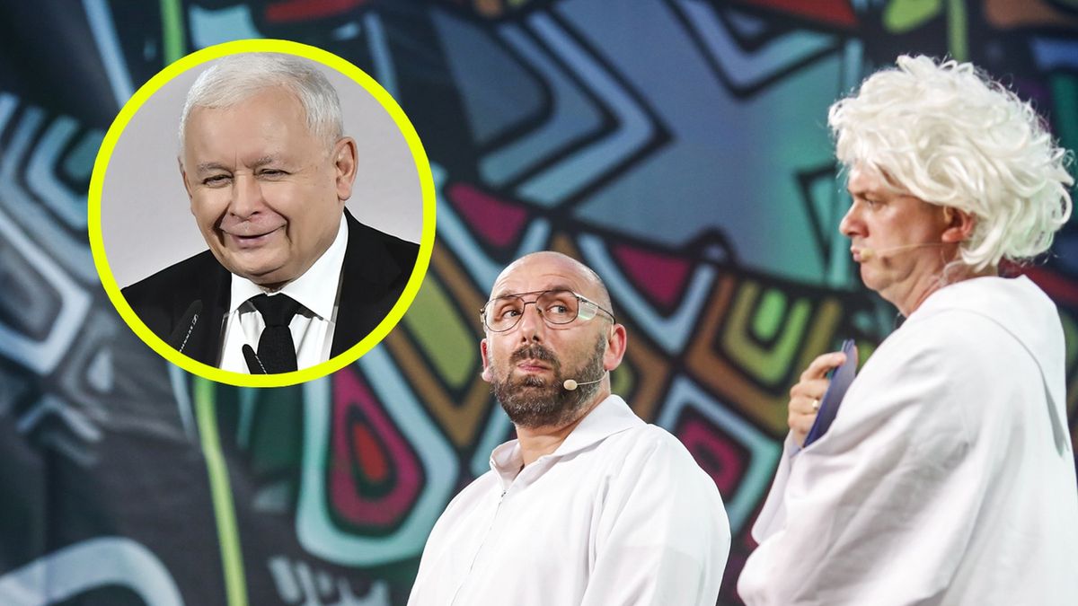Kabareciarze z Neo-Nówki zakpili ze słów prezesa PiS Jarosława Kaczyńskiego