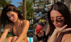 Roksana Węgiel smaży się w Dubaju i prezentuje fotki w bikini (FOTO)