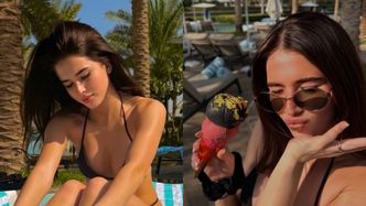 Roksana Węgiel smaży się w Dubaju i prezentuje fotki w bikini (FOTO)