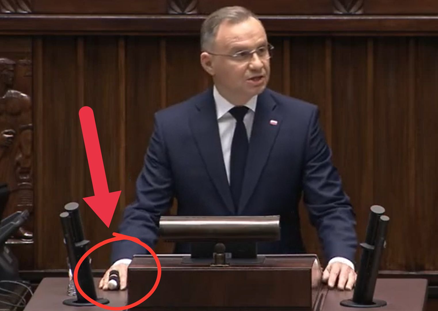 Andrzej Duda kontuzjowany. Ortopeda zabrał głos