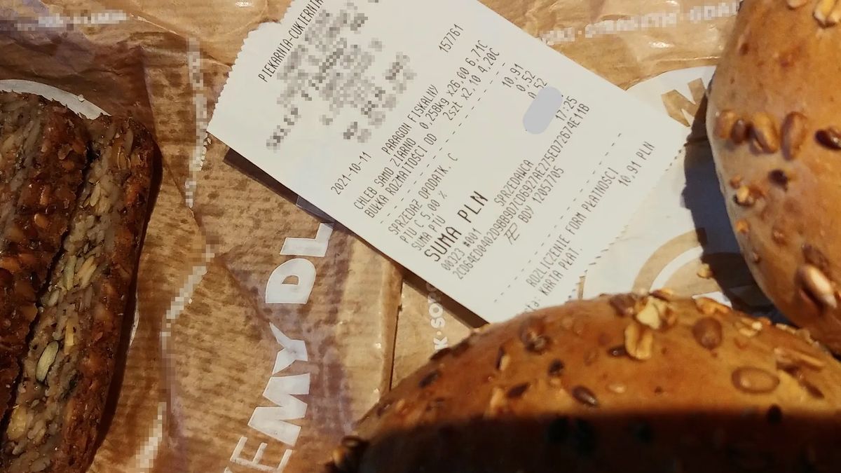 Nasza czytelniczka pokazała, ile zapłaciła za chleb. (o2)