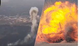 Celne uderzenie lotnictwa Ukrainy. Jest nagranie