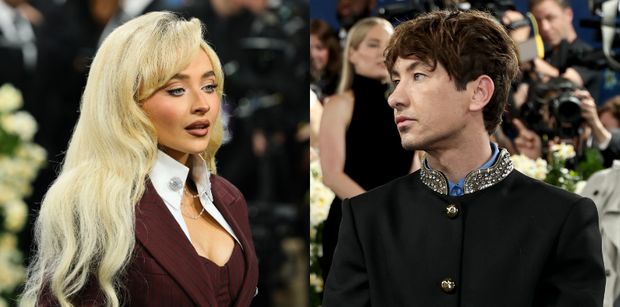 Niezręczne spotkanie Sabriny Carpenter i Barry'ego Keoghana na MET gali. Kilka miesięcy temu aktor miał ją zdradzić
