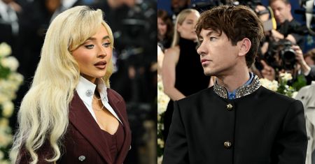 Niezręczne spotkanie Sabriny Carpenter i Barry'ego Keoghana na MET gali. Kilka miesięcy temu aktor miał ją zdradzić
