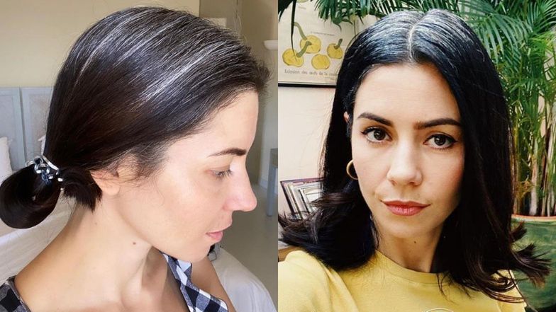 Marina Diamandis opublikowała zdjęcie z siwymi odrostami