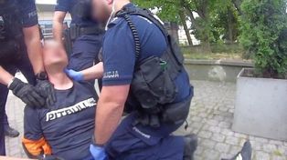 Opole: Agresywny mężczyzna z nożem obezwładniony na ulicy