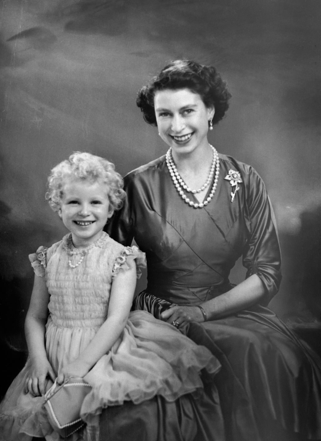 Księżniczka Anna i królowa Elżbieta