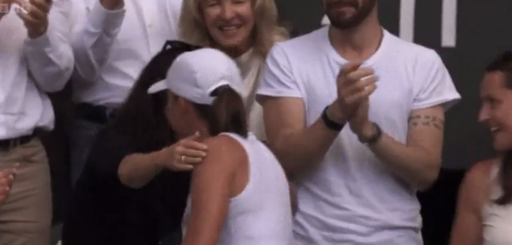 Courteney Cox pogratulowała Idze Świątek