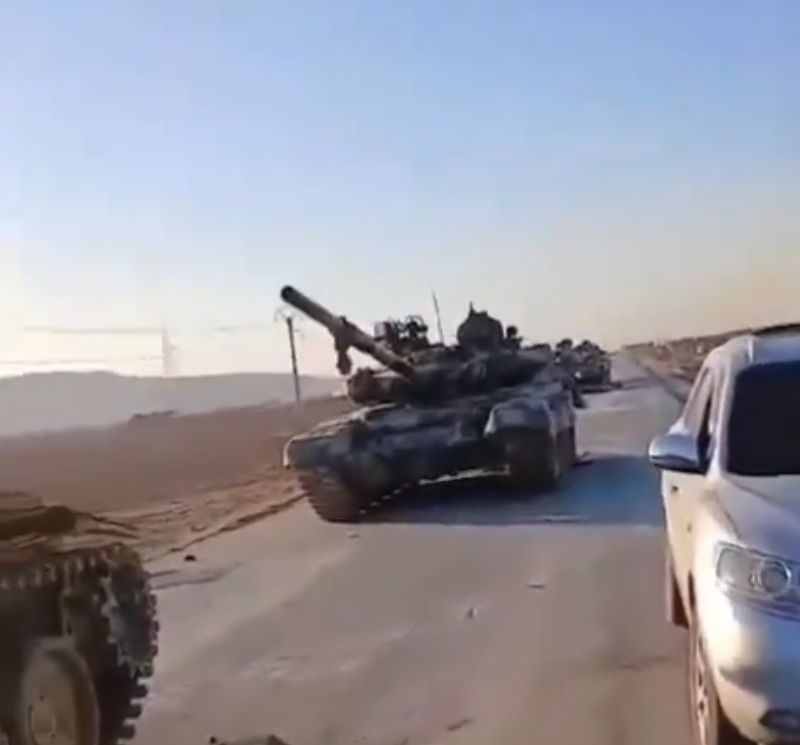 Fighters from HTS captured, among others, T-72 and T-90A tanks.