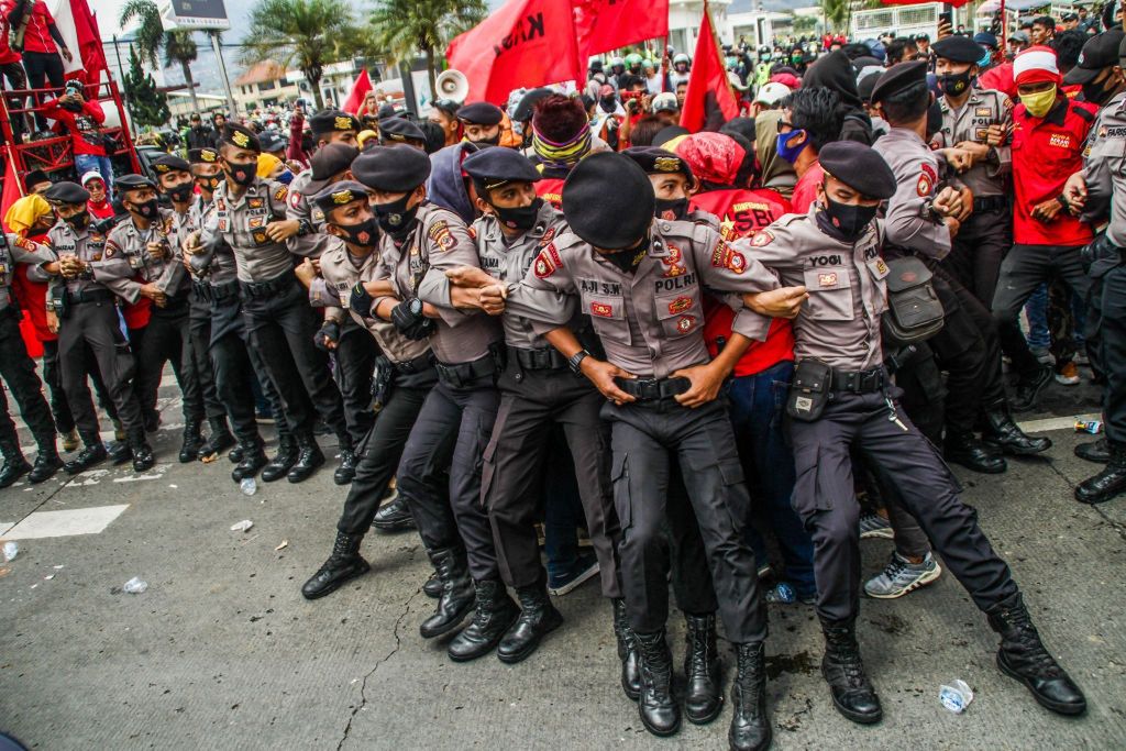 Protesty w Indonezji