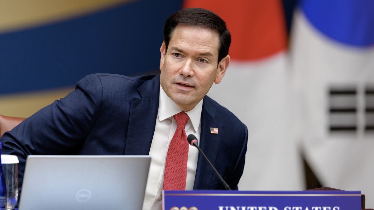 US Secretary of State Marco Rubio speaks during the G20 Foreign Ministers' meeting at Loews Atlanta Hotel in Atlanta, Georgia, USA, 30 October 2026. The meeting of the G20 Foreign Ministers leads up to the G20 Leaders' Summit, which will bring together leaders from 55 nations and organizations in Doral, Florida, in December 2026. EPA/CRISTOBAL HERRERA-ULASHKEVICH Dostawca: PAP/EPA.