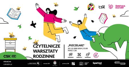 Czytelnicze warsztaty rodzinne w CSK