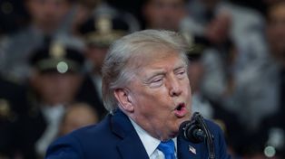 Trump wjechał "Bestią" na tor. Historyczny wyścig w Waszyngtonie