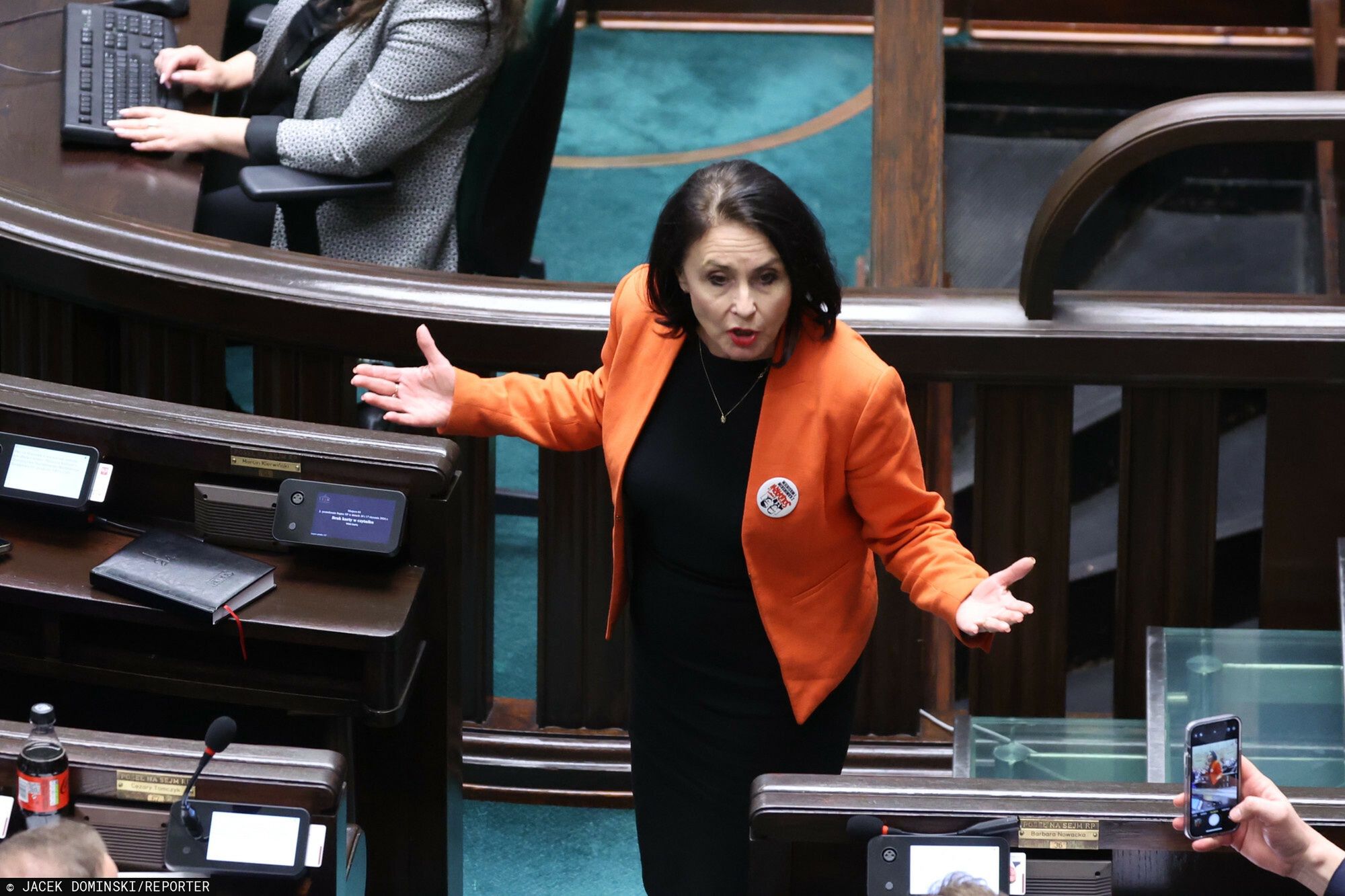 Posłanka Agnieszka Wojciechowska van Heukelom