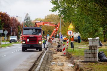 Duże zmiany na ul. Rembielińskiego. Prace potrwają do połowy grudnia