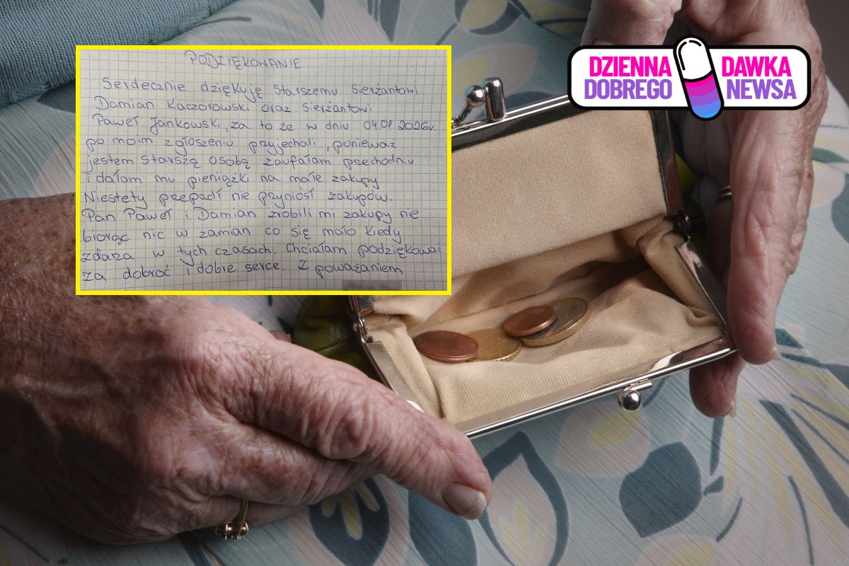 "Obiecał wrócić". Piękne, co zrobili pan Paweł i Damian