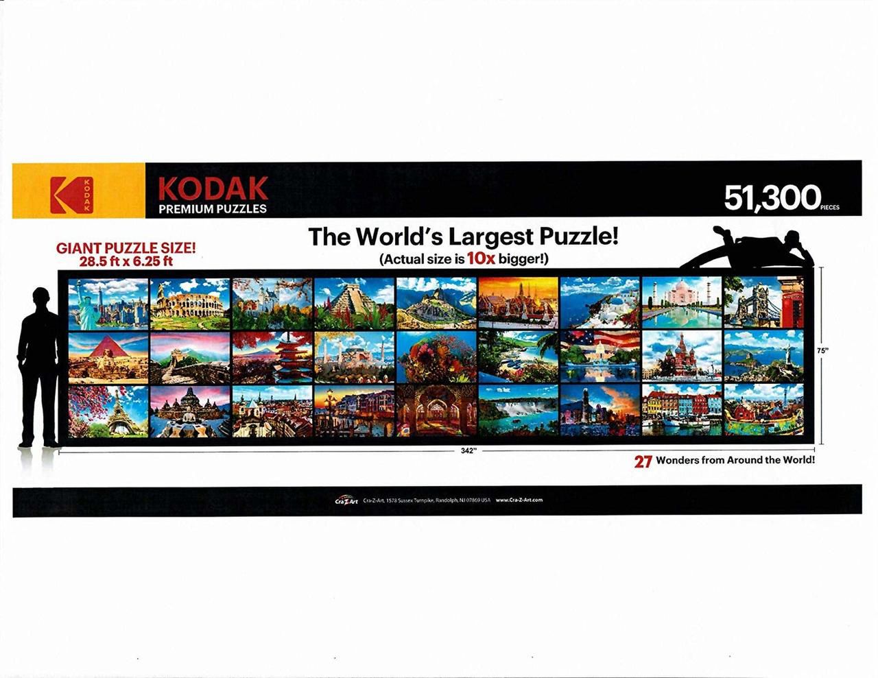 Nudzisz się podczas izolacji? Kodak ma dla ciebie puzzle z 51 300 elementami 3