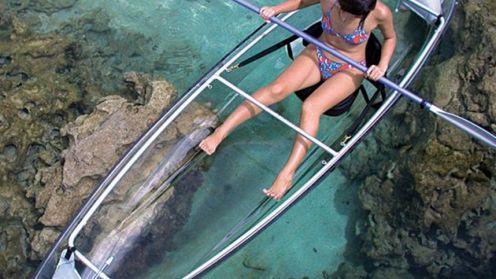 Przezroczyste kanoe, czyli pływając w kokpicie myśliwca 1